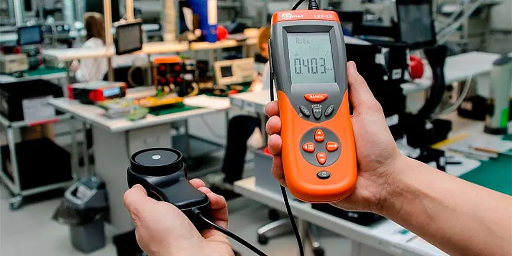 Измерения освещенности