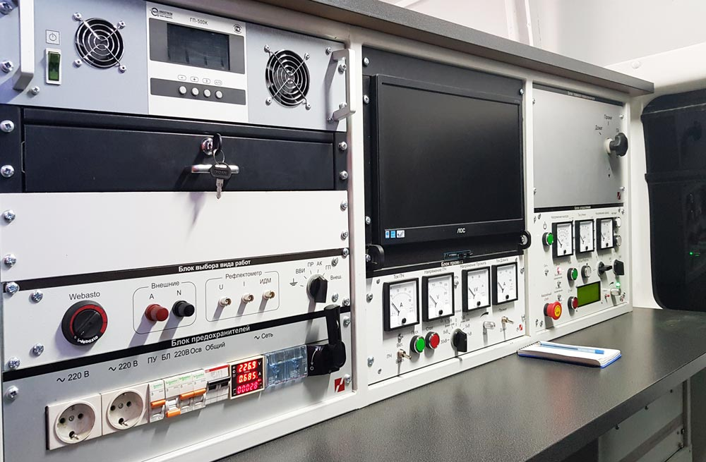 Определение места повреждения